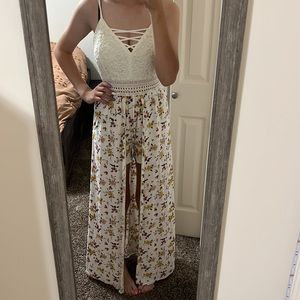 Summer long to short romper